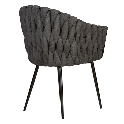 9691-LM MATILDA, цвет сиденья графитовый (LAR-275-21), цвет основания черный