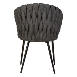 9691-LM MATILDA, цвет сиденья графитовый (LAR-275-21), цвет основания черный