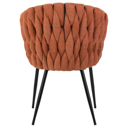 Стул обеденный DOBRIN MATILDA (оранжевая ткань (LAR 275-27))