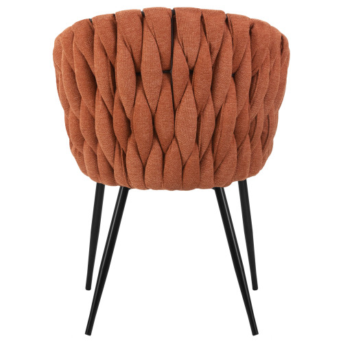 Стул обеденный DOBRIN MATILDA (оранжевая ткань (LAR 275-27))
