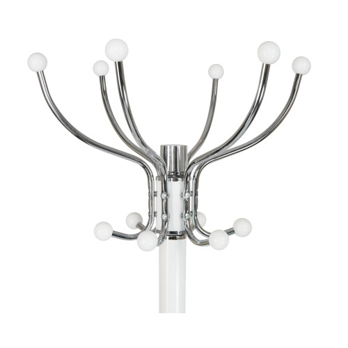 Вешалка напольная DOBRIN BONNY (белый мрамор, белый)