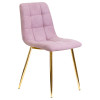 7094-LML ALEX, цвет сиденья сиреневая ткань (UF860-04B), цвет основания золото