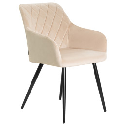 8266-LML ROBERT, цвет сиденья бежевый велюр (V108-98), цвет основания черный