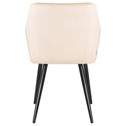 8266-LML ROBERT, цвет сиденья бежевый велюр (V108-98), цвет основания черный