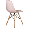 301-LMZL BENNET, цвет сиденья пудрово-розовый велюр (HLR-39), цвет основания светлый бук