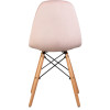 301-LMZL BENNET, цвет сиденья пудрово-розовый велюр (HLR-39), цвет основания светлый бук