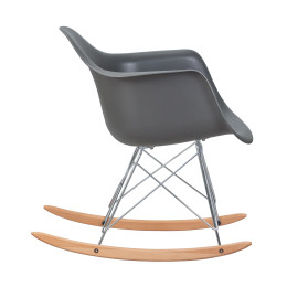 620АPP-LMZL Кресло качалка, цвет серый