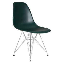 638APP-LMZL DSR, цвет сиденья тёмно-зеленый (G-13), цвет основания хромированная сталь