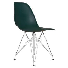 638APP-LMZL DSR, цвет сиденья тёмно-зеленый (G-13), цвет основания хромированная сталь