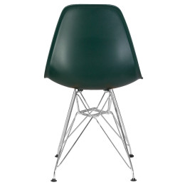 638APP-LMZL DSR, цвет сиденья тёмно-зеленый (G-13), цвет основания хромированная сталь