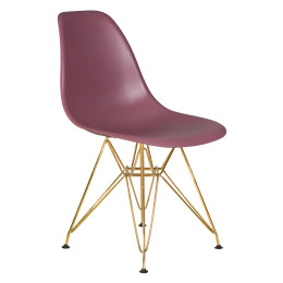 638APP-LMZL DSR, цвет сиденья пыльная роза (NX-P-11), цвет основания золото