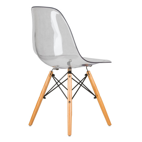 818-LMZL DSW CASPER, цвет сиденья прозрачный, цвет основания светлый бук