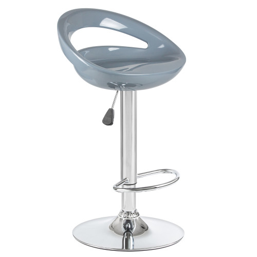 Стул барный DOBRIN DISCO (серый)