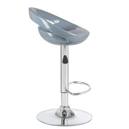 Стул барный DOBRIN DISCO (серый)