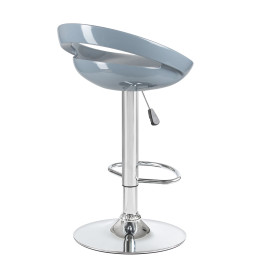 Стул барный DOBRIN DISCO (серый)