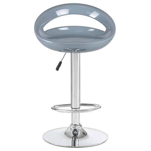 Стул барный DOBRIN DISCO (серый)