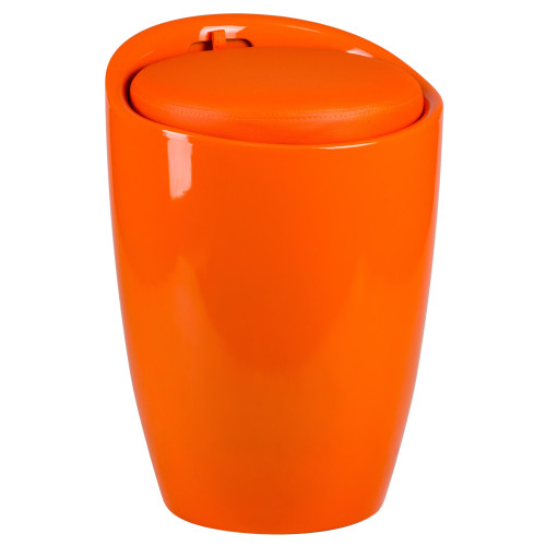 Табурет с местом для хранения LM-1100 (оранжевый)