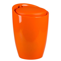 Табурет с местом для хранения LM-1100 (оранжевый)