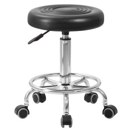 3051-LM BILLY, цвет сиденья чёрный, цвет основания хромированная сталь