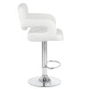 3460-LM TIESTO, цвет сиденья белый, цвет основания хром