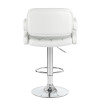 3460-LM TIESTO, цвет сиденья белый, цвет основания хром