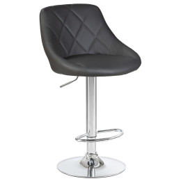 5007-LM LOGAN, цвет сиденья серый, цвет основания хром