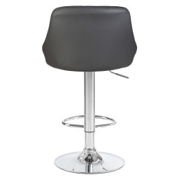 5007-LM LOGAN, цвет сиденья серый, цвет основания хром