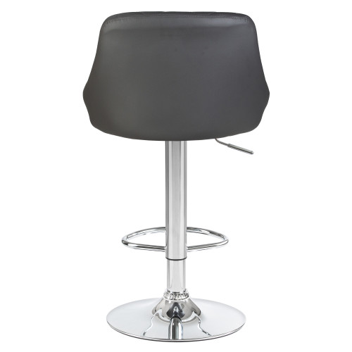 5007-LM LOGAN, цвет сиденья серый, цвет основания хром