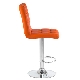 Стул барный DOBRIN KRUGER (оранжевый)