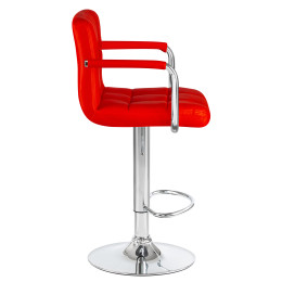 5011-LM KRUGER ARM, цвет сиденья красный, цвет основания хром