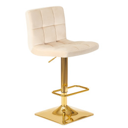 Стул барный DOBRIN GOLDIE (бежевый велюр (MJ9-10))