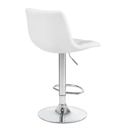 5017-LM TAILOR, цвет сиденья белый, цвет основания хром