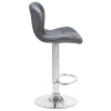 5022-LM BARNY, цвет сиденья серый, цвет основания хром