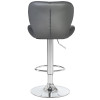5022-LM BARNY, цвет сиденья серый, цвет основания хром
