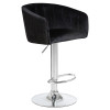 Стул барный DOBRIN DARCY (черный велюр (1922-21))