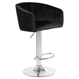 Стул барный DOBRIN DARCY (черный велюр (1922-21))
