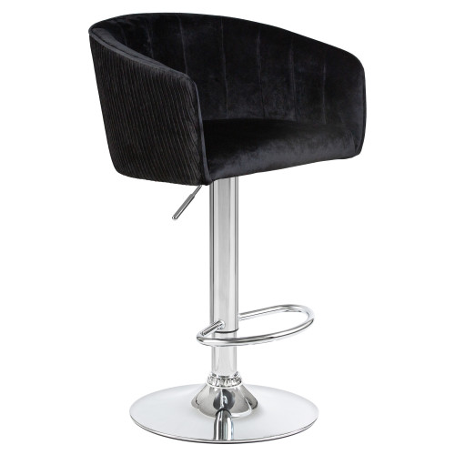 Стул барный DOBRIN DARCY (черный велюр (1922-21))