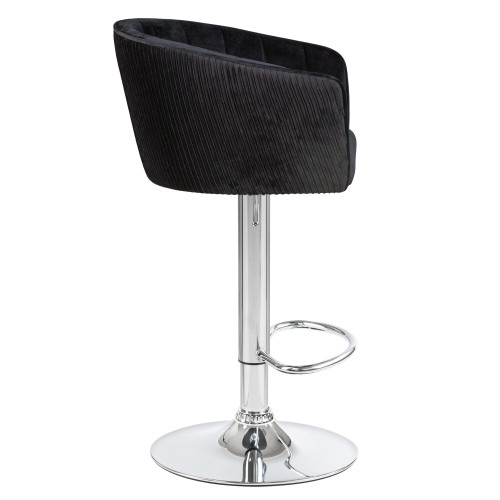 Стул барный DOBRIN DARCY (черный велюр (1922-21))