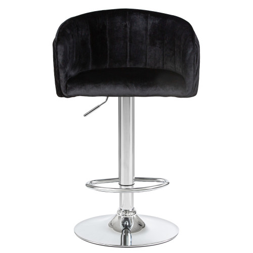 Стул барный DOBRIN DARCY (черный велюр (1922-21))