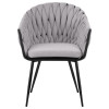 Стул обеденный DOBRIN MATILDA (серая ткань (LAR 275-17))