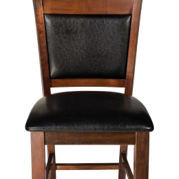Стул полубарный DOBRIN ALAN COUNTER (эспрессо, чёрный)