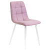 Стул обеденный DOBRIN ALEX (белые ножки, сиреневая ткань (UF860-04B))