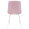 Стул обеденный DOBRIN ALEX (белые ножки, сиреневая ткань (UF860-04B))