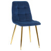 7094-LML ALEX, цвет сиденья темно-синий велюр (V108-67), цвет основания золото