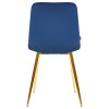 7094-LML ALEX, цвет сиденья темно-синий велюр (V108-67), цвет основания золото
