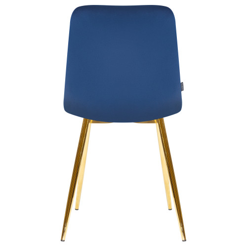 7094-LML ALEX, цвет сиденья темно-синий велюр (V108-67), цвет основания золото