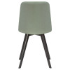 Стул обеденный DOBRIN ALEX SQUARE (черные матовые ножки, мята ткань (UF860-11B))