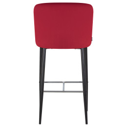 8297-LML-CHRISTIAN 75, цвет сиденья бордовый велюр (V108-85), цвет основания черный