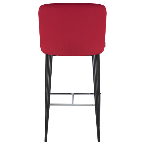 8297-LML-CHRISTIAN 75, цвет сиденья бордовый велюр (V108-85), цвет основания черный