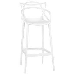 Стул барный DOBRIN MASTERS BAR (белый (W-02))